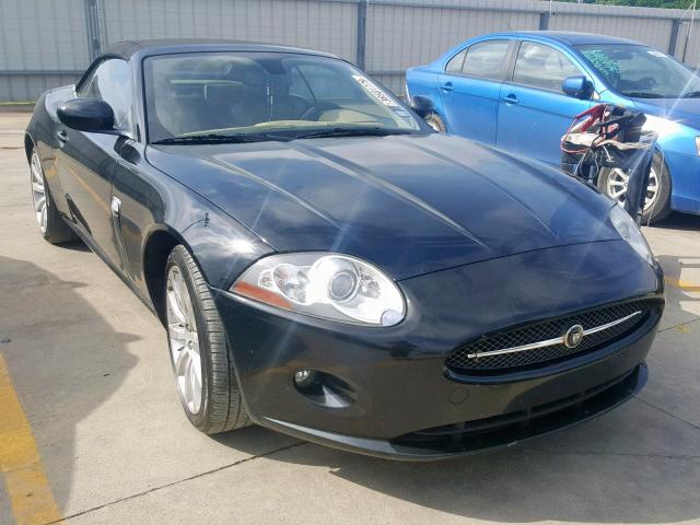 SAJWA44B975B08841 - 2007 JAGUAR XK BLACK photo 1