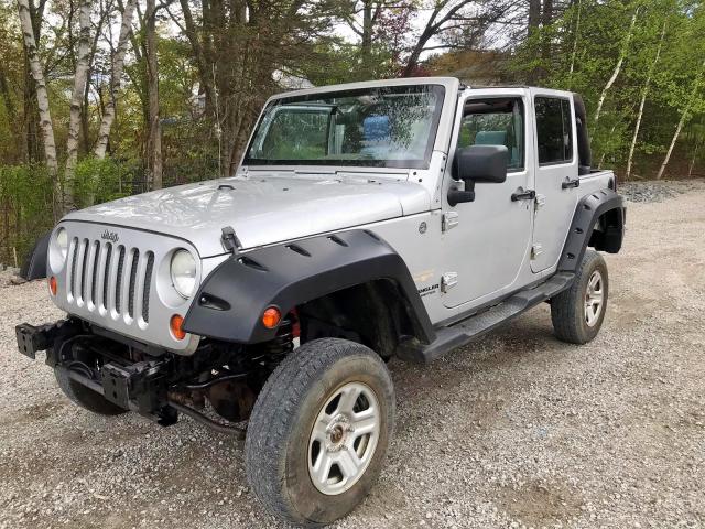 1J4GA59107L191653 - 2007 JEEP WRANGLER S SILVER photo 2