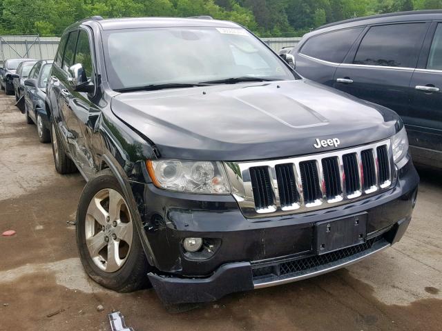 1C4RJFBT4CC311111 - 2012 JEEP GRAND CHER BLACK photo 1