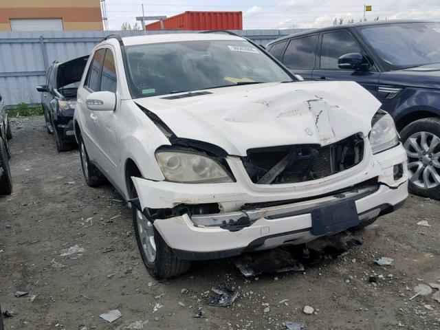 4JGBB86E57A157348 - 2007 MERCEDES-BENZ ML 350 WHITE photo 1