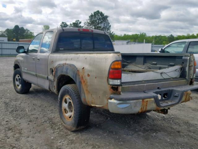 5TBBN44141S159437 - 2001 TOYOTA TUNDRA ACC SILVER photo 3