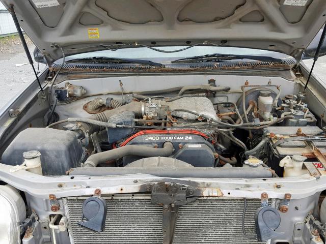 5TBBN44141S159437 - 2001 TOYOTA TUNDRA ACC SILVER photo 7