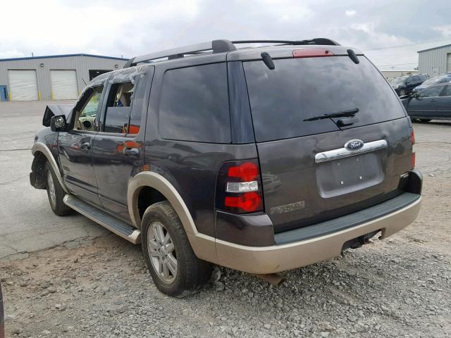 1FMEU64E46UA38881 - 2006 FORD EXPLORER E BROWN photo 3