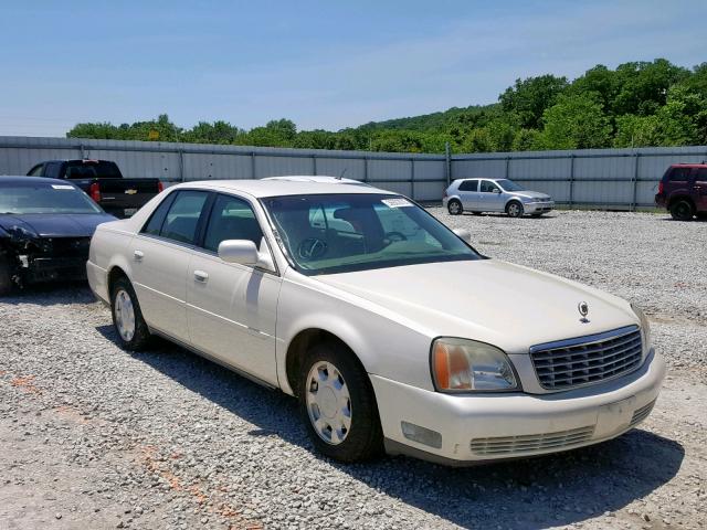 1G6KD54Y8YU298783 - 2000 CADILLAC DEVILLE WHITE photo 1