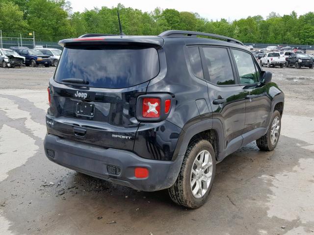 ZACCJBAB0JPJ16037 - 2018 JEEP RENEGADE S 黑色 照片 4