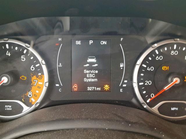 ZACCJBAB0JPJ16037 - 2018 JEEP RENEGADE S 黑色 照片 8