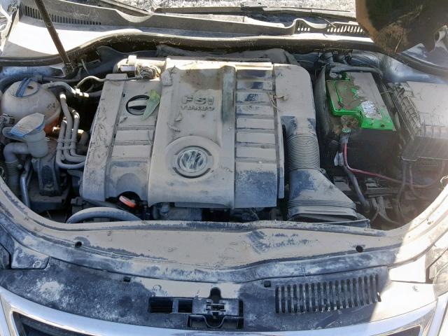 WVWBA71F87V004408 - 2007 VOLKSWAGEN EOS 2.0T SILVER photo 7