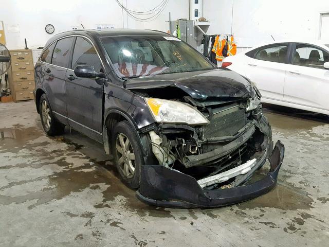 JHLRE38788C026810 - 2008 HONDA CR-V EXL BLACK photo 1