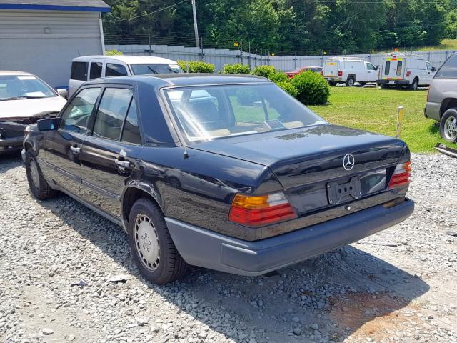 WDBEA30D0HA357626 - 1987 MERCEDES-BENZ 300 E BLACK photo 3