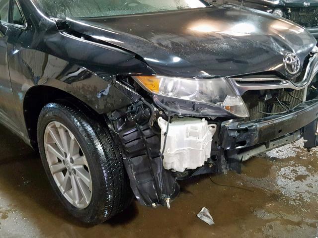 4T3ZE11A59U005936 - 2009 TOYOTA VENZA BLACK photo 9