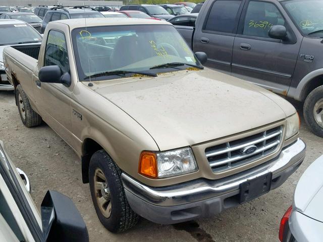 1FTYR10UX1TA93465 - 2001 FORD RANGER TAN photo 1