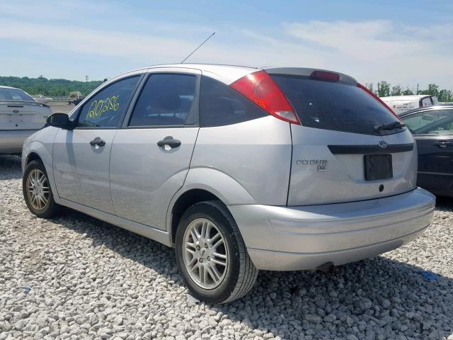 1FAHP37N17W278355 - 2007 FORD FOCUS ZX5 SILVER photo 3