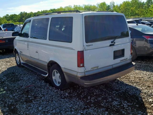 1GNDM19X32B142126 - 2002 CHEVROLET ASTRO WHITE photo 3