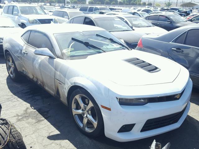 2G1FK1EJ7E9189280 - 2014 CHEVROLET CAMARO 2SS WHITE photo 1