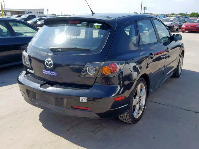 JM1BK343241169414 - 2004 MAZDA 3 HATCHBAC GRAY photo 4