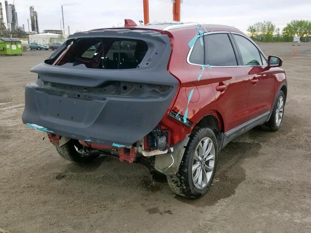 5LMCJ2D99KUL04656 - 2019 LINCOLN MKC SELECT RED photo 4