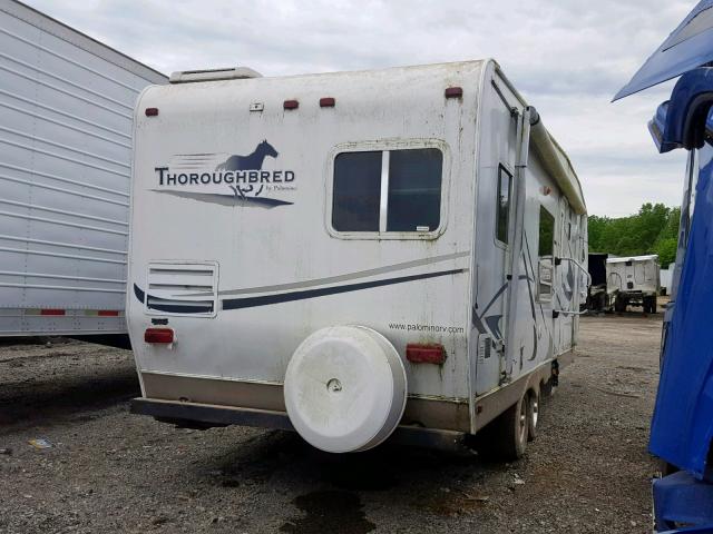 4X4FTHE2X6N008168 - 2006 THOR THORBRED WHITE photo 4