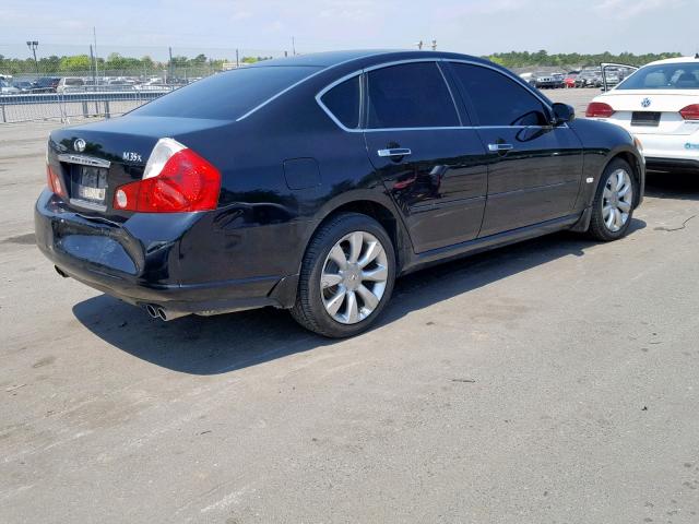 JNKAY01F17M457823 - 2007 INFINITI M35 BASE BLACK photo 4