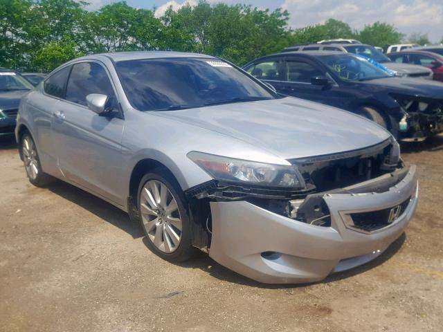 1HGCS22868A013574 - 2008 HONDA ACCORD EXL SILVER photo 1