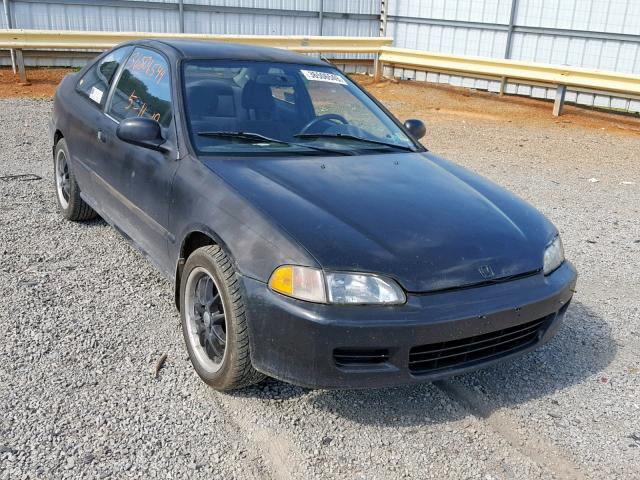 2HGEJ2221RH503561 - 1994 HONDA CIVIC DX BLACK photo 1