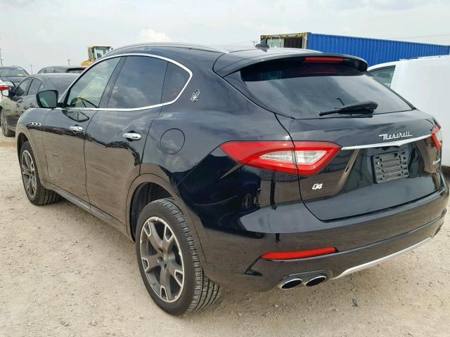 ZN661XUL3HX252735 - 2017 MASERATI LEVANTE LU BLACK photo 3