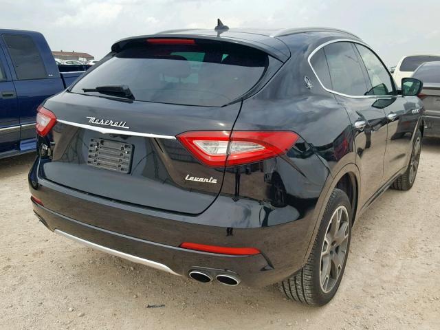 ZN661XUL3HX252735 - 2017 MASERATI LEVANTE LU BLACK photo 4