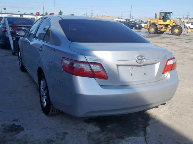 4T1BE46KX7U046704 - 2007 TOYOTA CAMRY NEW SILVER photo 3