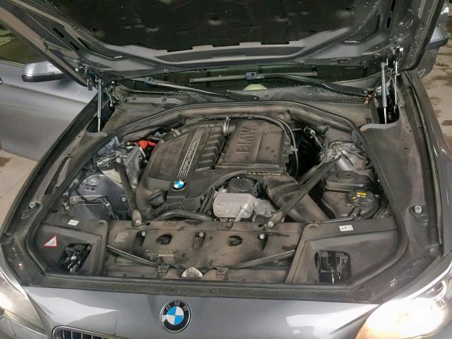 WBA5B3C53FD546752 - 2015 BMW 535 XI GRAY photo 7