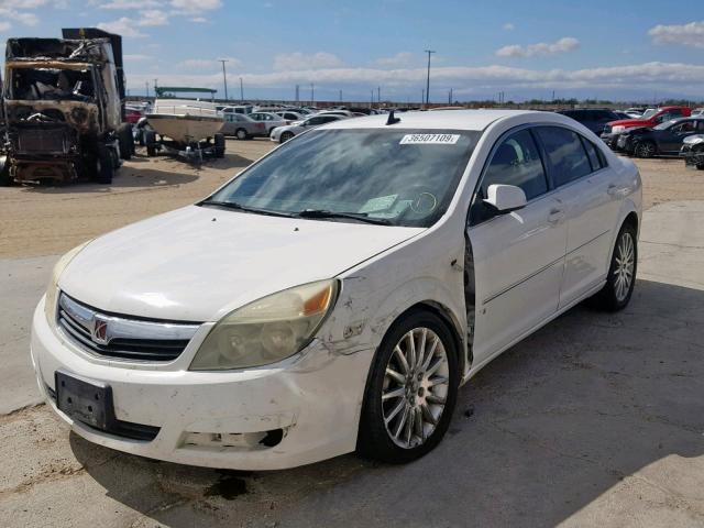 1G8ZS57N67F126087 - 2007 SATURN AURA XE WHITE photo 2