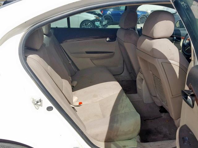 1G8ZS57N67F126087 - 2007 SATURN AURA XE WHITE photo 6