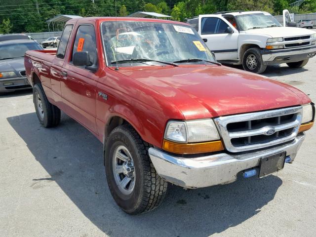 1FTYR14V8YTB34463 - 2000 FORD RANGER SUP RED photo 1