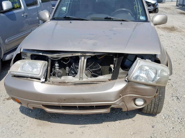 JS3TY92V634100122 - 2003 SUZUKI XL7 PLUS SILVER photo 7