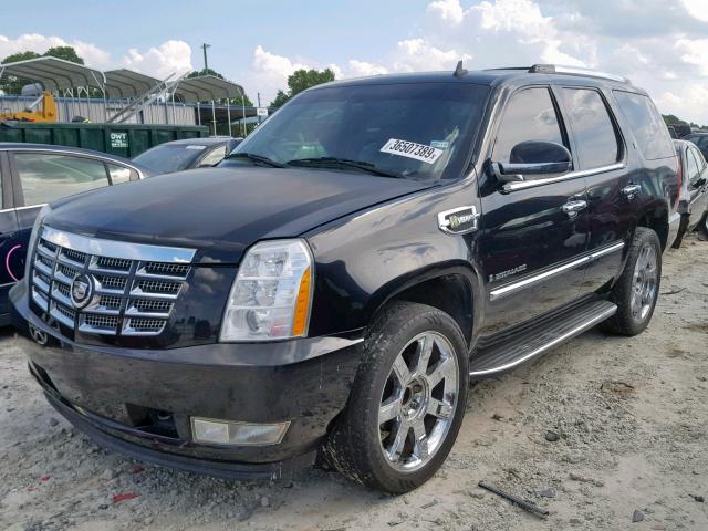 1GYFC43509R130590 - 2009 CADILLAC ESCALADE H BLACK photo 2