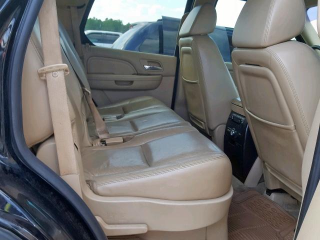 1GYFC43509R130590 - 2009 CADILLAC ESCALADE H BLACK photo 6