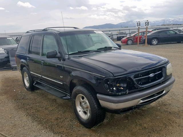 1FMZU34E9WZC05853 - 1998 FORD EXPLORER BLACK photo 1