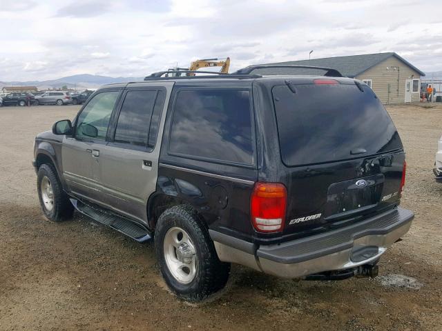 1FMZU34E9WZC05853 - 1998 FORD EXPLORER BLACK photo 3