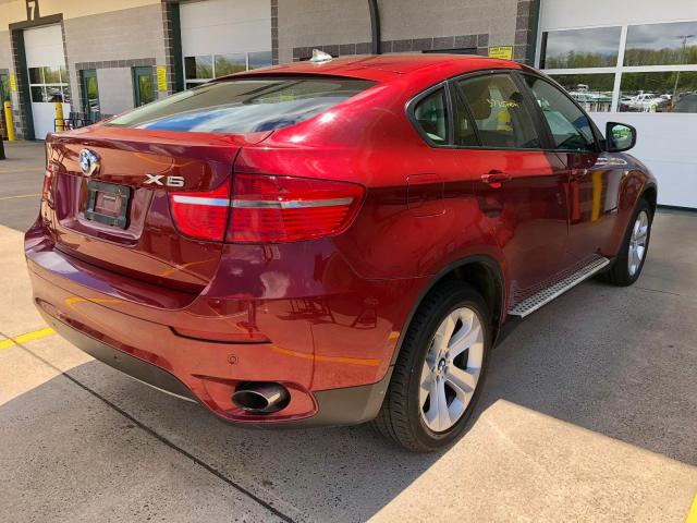 5UXFG2C5XBLX08717 - 2011 BMW X6 XDRIVE3 RED photo 3