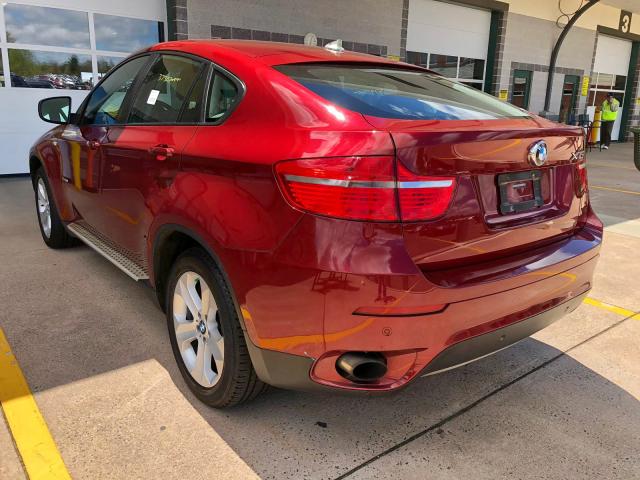 5UXFG2C5XBLX08717 - 2011 BMW X6 XDRIVE3 RED photo 4