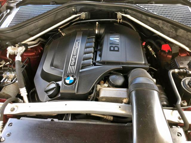 5UXFG2C5XBLX08717 - 2011 BMW X6 XDRIVE3 RED photo 7