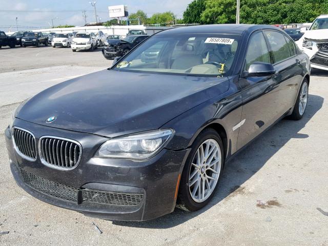 WBAYF8C56DDE59443 - 2013 BMW 750 LXI BLACK photo 2