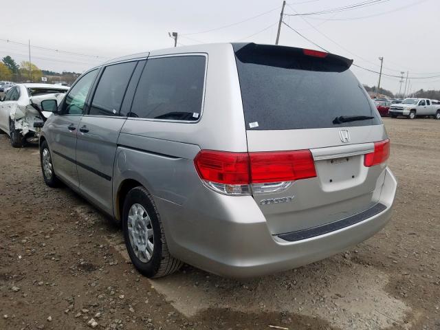 5FNRL38289B032599 - 2009 HONDA ODYSSEY LX  photo 3