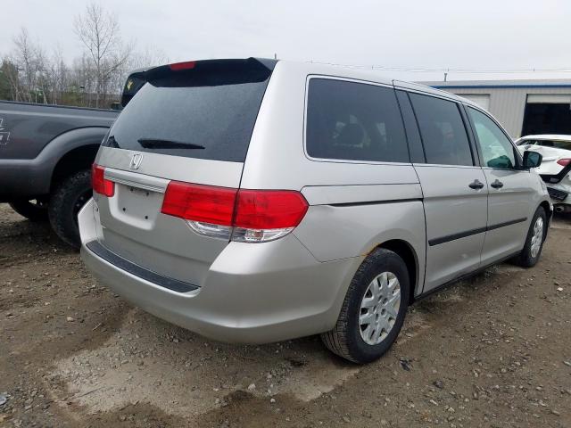 5FNRL38289B032599 - 2009 HONDA ODYSSEY LX  photo 4