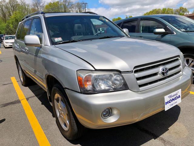 JTEEP21A170193060 - 2007 TOYOTA HIGHLANDER SILVER photo 1