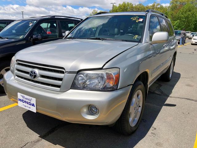 JTEEP21A170193060 - 2007 TOYOTA HIGHLANDER SILVER photo 2