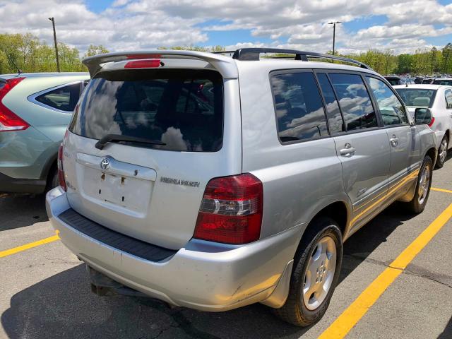 JTEEP21A170193060 - 2007 TOYOTA HIGHLANDER SILVER photo 4