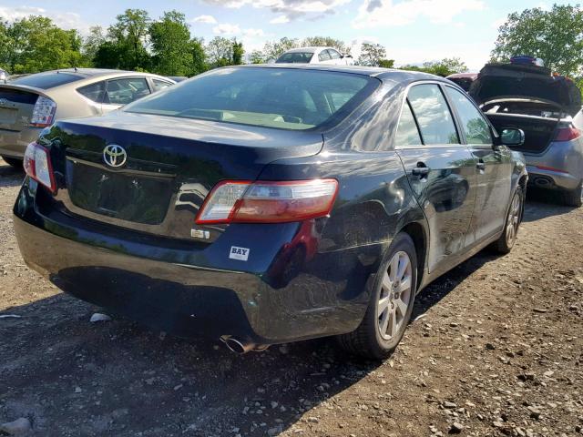 4T1BB46K78U034245 - 2008 TOYOTA CAMRY HYBR BLACK photo 4