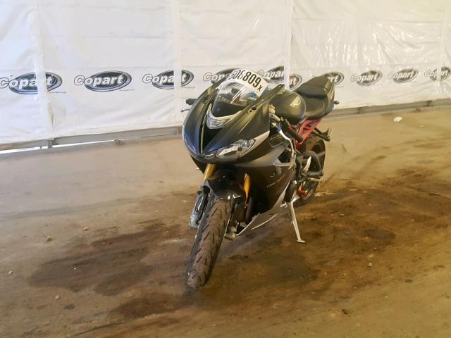 SMTA02YK0HJ789330 - 2017 TRIUMPH MOTORCYCLE DAYTONA 67 BLACK photo 2