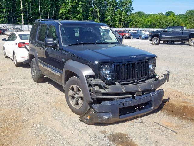 1J4PN3GK9AW179026 - 2010 JEEP LIBERTY RE BLACK photo 1