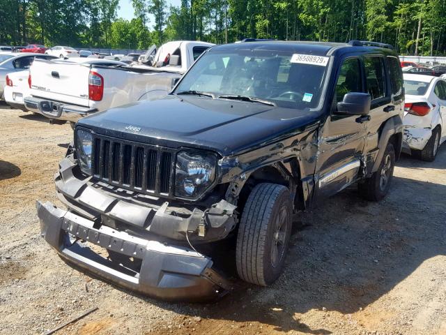 1J4PN3GK9AW179026 - 2010 JEEP LIBERTY RE BLACK photo 2