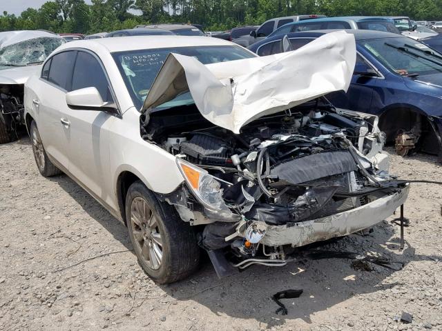 1G4GB5EG1AF158725 - 2010 BUICK LACROSSE C WHITE photo 1